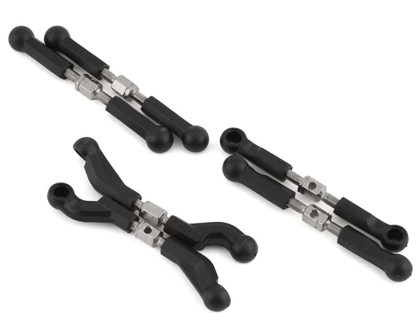 LOS214040 Losi Camber and Steering Link Set, Mini Drag