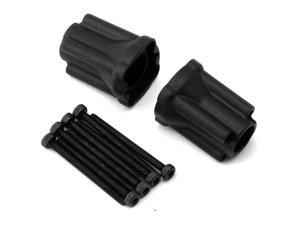 LOS214043 Losi Rear Axle Mount Set, 0 deg, Mini LMT