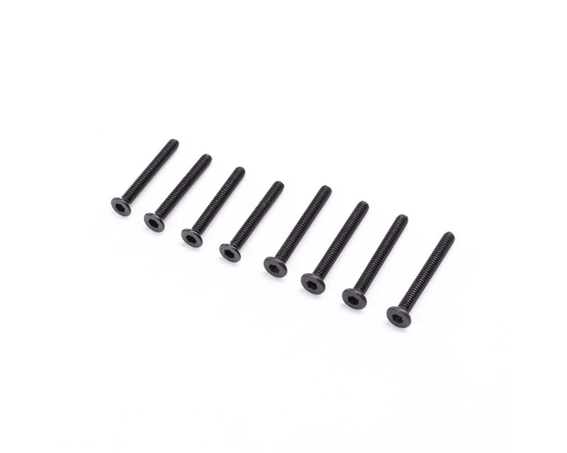 LOS216007 Losi Flathead Screw Set, M2 x 16mm, M2 x 18mm, 4pcs each