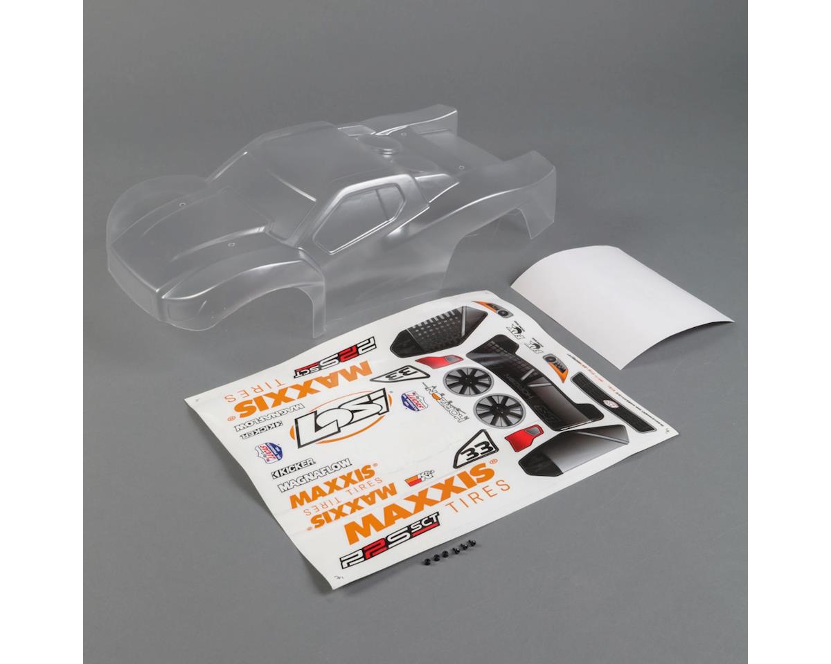 LOS230056 Losi Body Set, Clear, 22S SCT Losi