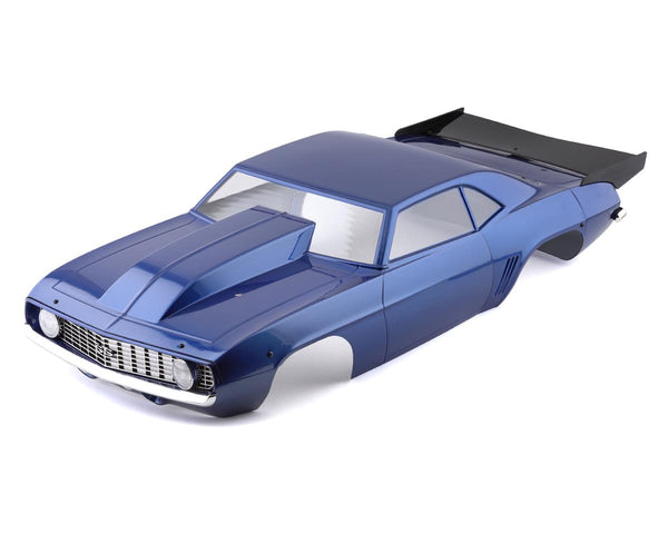 LOS230092 Losi 69 Camaro Blue/White Body Set, 22S Drag