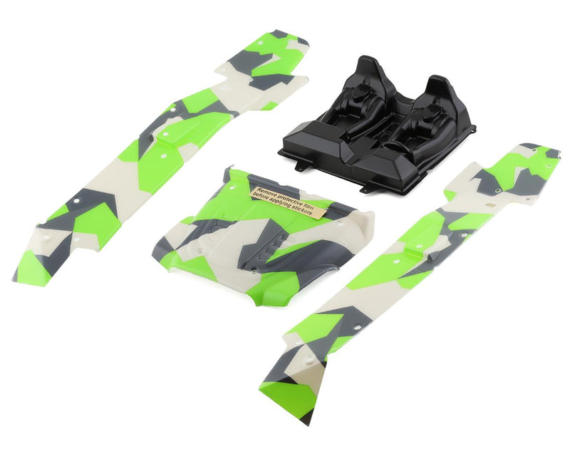 LOS230099 Losi Green Body Set, Hammer Rey