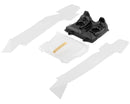 LOS230100 Losi Body/Driver Set, Clear, Hammer Rey Losi