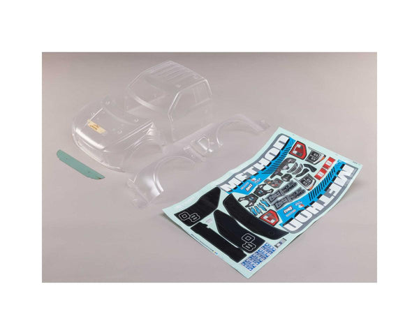 LOS230135 Losi F150 Raptor Clear Body Set, Baja Rey 2.0