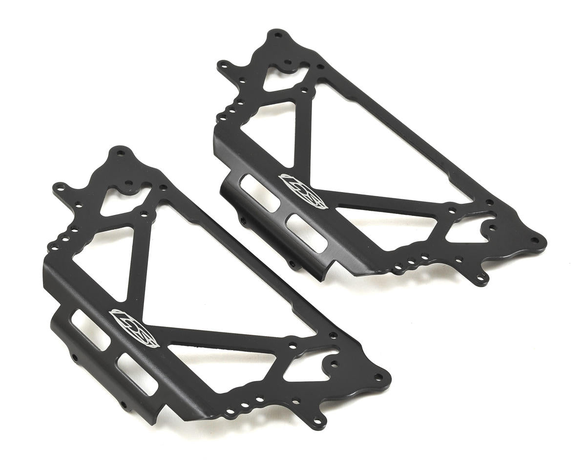 LOS231004 Losi Side Plate, Chassis, Black, Night Crawler 2.0, Final Clearance Losi