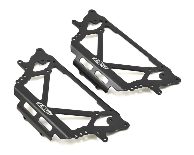 LOS231004 Losi Side Plate, Chassis, Black, Night Crawler 2.0, Final Clearance