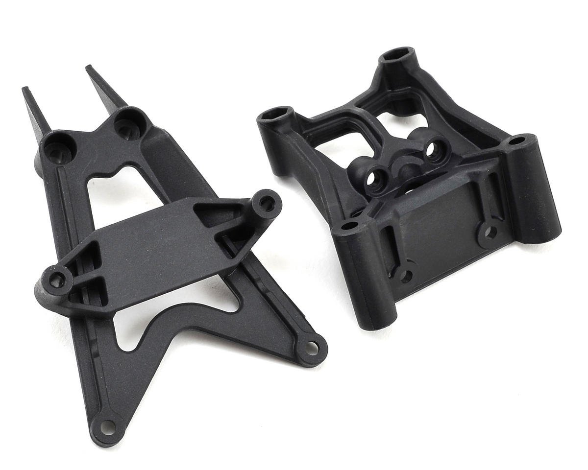 LOS231007 Losi Front Upper Arm/Shock Mount, Rear Chassis Brace, Baja Rey Losi