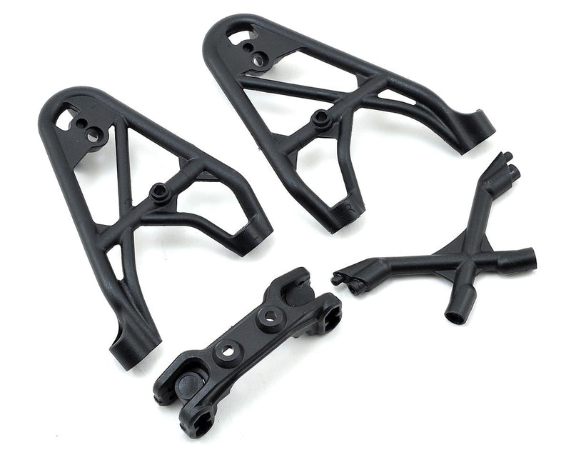 LOS231022 Losi Front Shock Tower, Brace, Camber Link Mount - Rock Rey