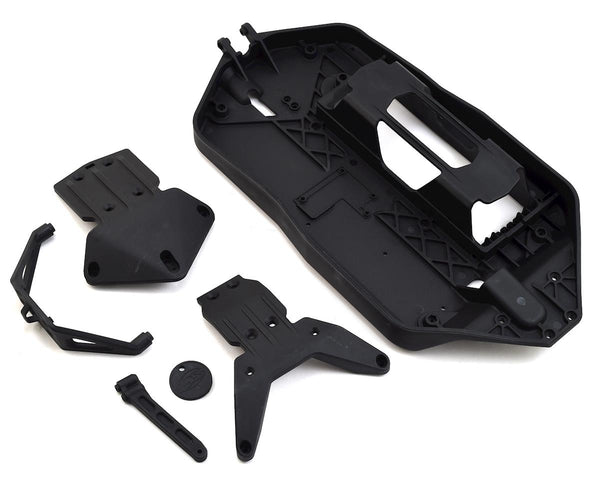 LOS231035 Losi Chassis and Skid Plates, Tenacity Monster Truck