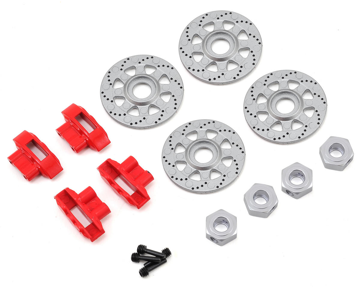 LOS232006 Losi Hex, Rotor, Caliper and Pin Set (4), Baja Rey Losi