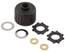 LOS232064 Losi Diff Housing and Spacers, V100 Losi