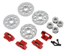 LOS232076 Losi Brake Set with Wheel Hex and Pin, 4pcs, RZR Rey Losi