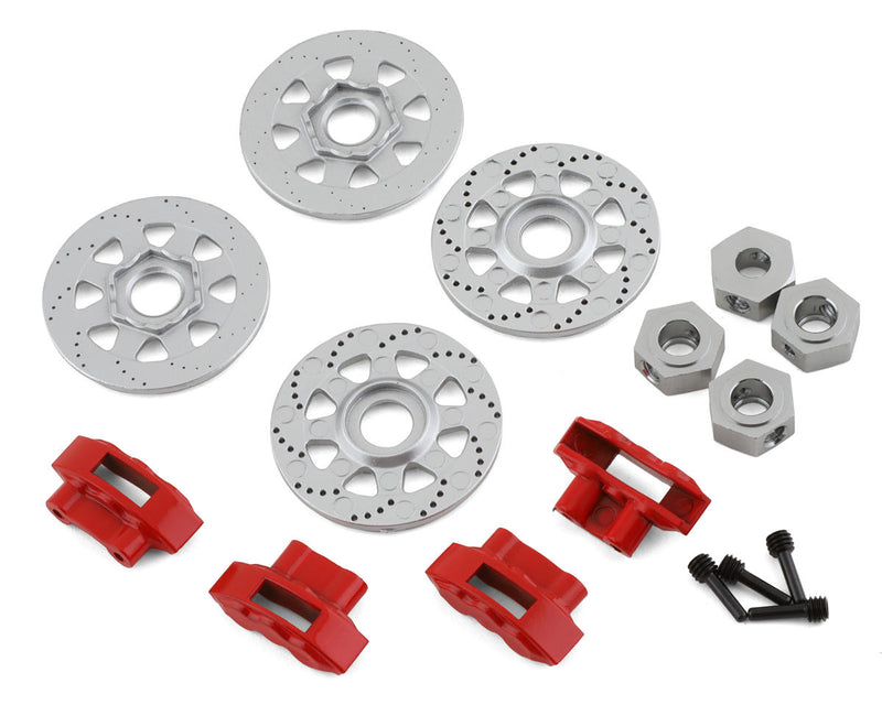 LOS232076 Losi Brake Set with Wheel Hex and Pin, 4pcs, RZR Rey