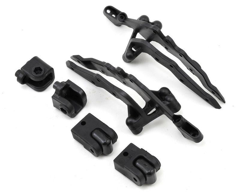 LOS234002 Losi Shock Tower, Upper/Track Rod Mounts, Rear, Baja Rey