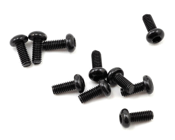 LOS235005 Losi Button Head Screws M2.5 x 6mm (10)