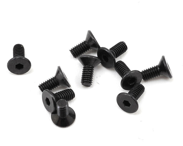 LOS235008 Losi Flat Head Screws M2.5 x 5mm (10)