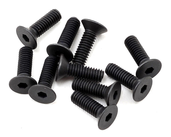 LOS235009 Losi Flat Head Screws M2.5 x 8mm (10)