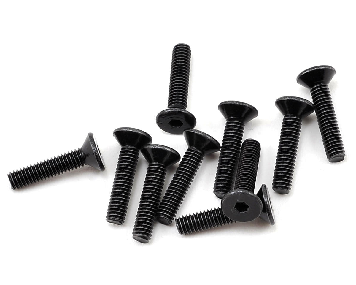 LOS235010 Losi Flat Head Screws M2.5 x 12mm (10) Losi