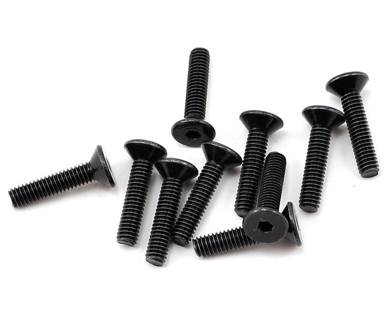 LOS235010 Losi Flat Head Screws M2.5 x 12mm (10)