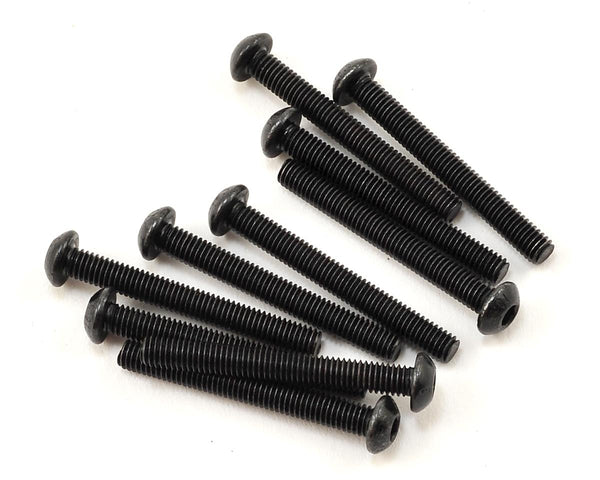 LOS235024 Losi Button Head Screws M3x25mm (10)