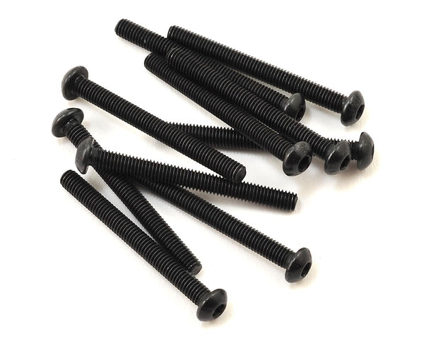 LOS235025 Losi Button Head Screws M3x30mm (10)