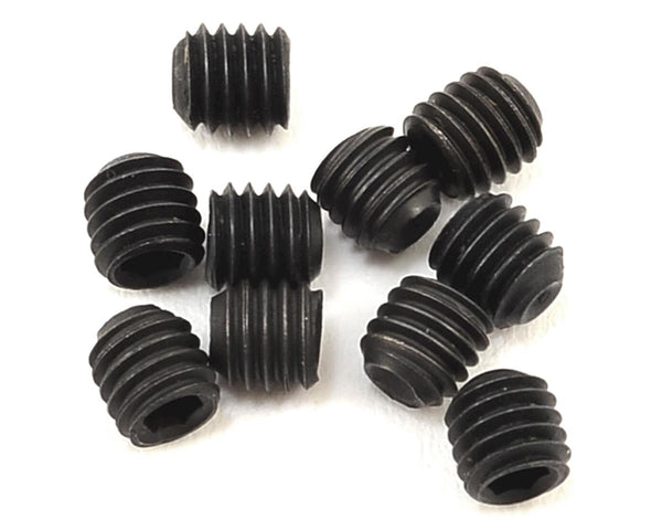 LOS235026 Losi Set Screws, M3 x 4mm Cup Point (10)