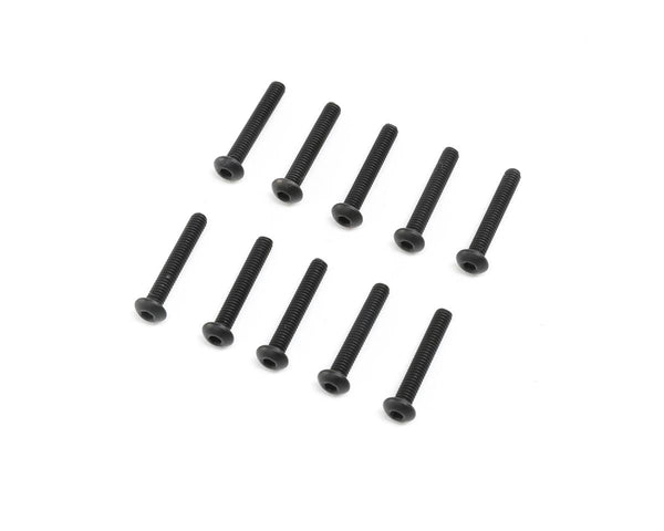 LOS235035 Losi M2.5 x 16mm Button Head Screws, 10pcs