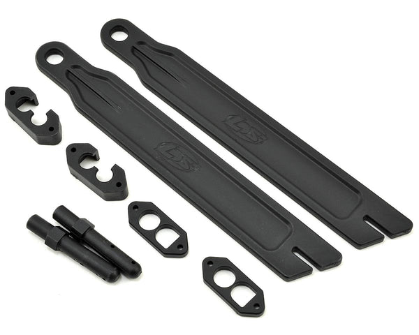 LOS241019 Losi Battery Straps and EC5 Plug Holder- LST 3XL-E