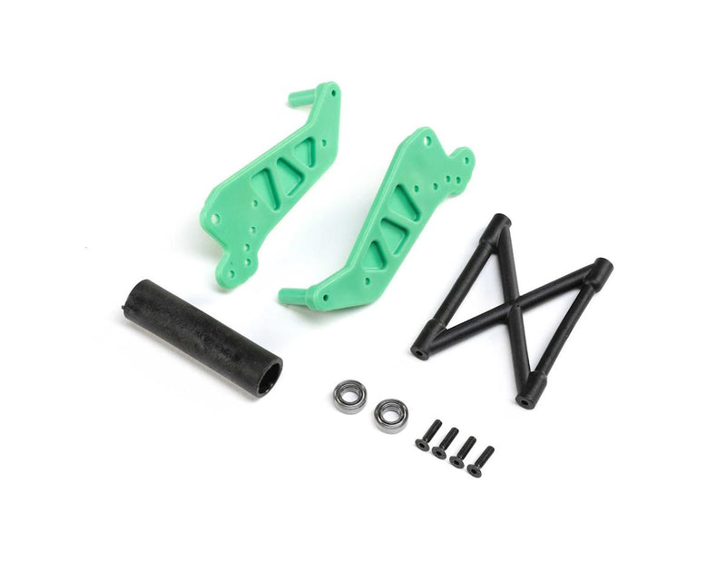 LOS241029 Losi Wheelie Bar Set, Green, LMT