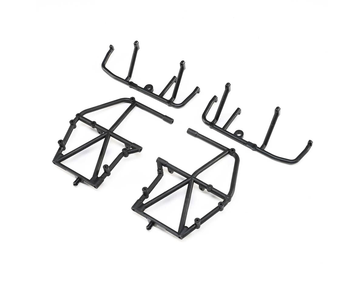 LOS241040 Losi Black Side Cage and Lower Bar, LMT Losi