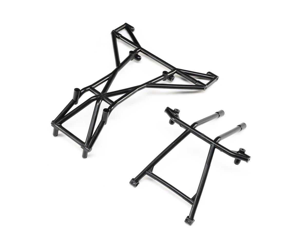 LOS241042 Losi Black Top and Upper Cage Bars, LMT Losi