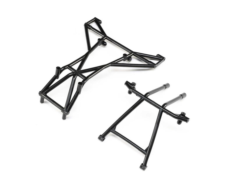 LOS241042 Losi Black Top and Upper Cage Bars, LMT