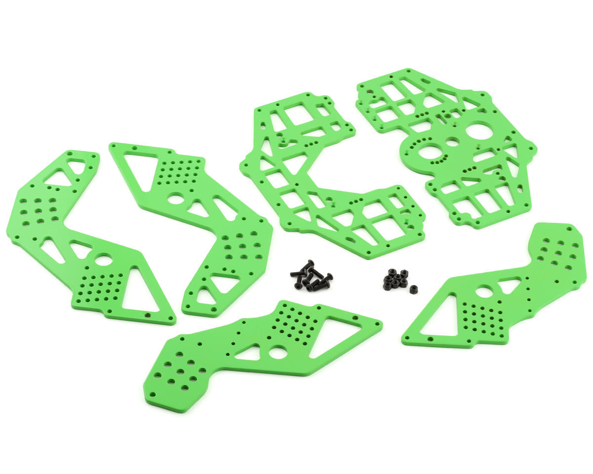 LOS241058 Losi Chassis Set, Green, King Sling Losi