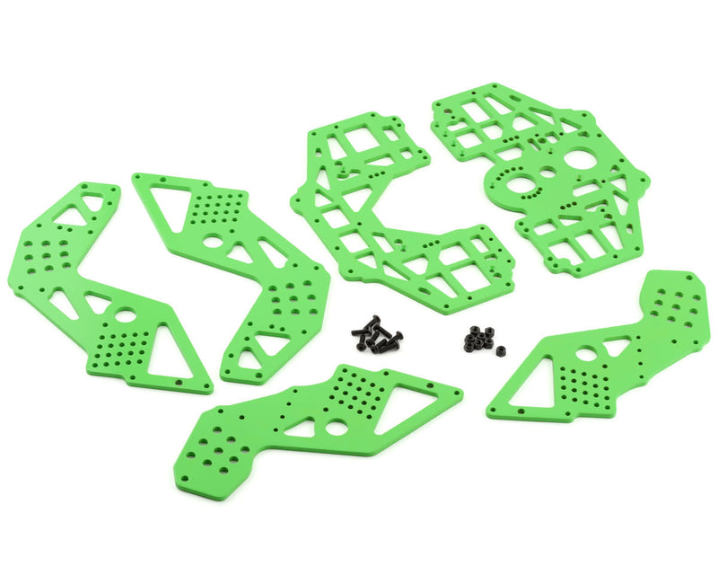 LOS241058 Losi Chassis Set, Green, King Sling