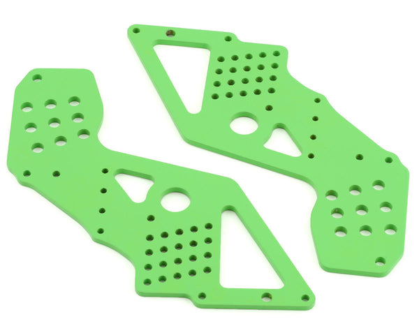 LOS241059 Losi Front Chassis Plate, Green, 2pcs, King Sling