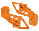 LOS241062 Losi Front Chassis Plate, Orange, 2pcs, Bog Hog Losi