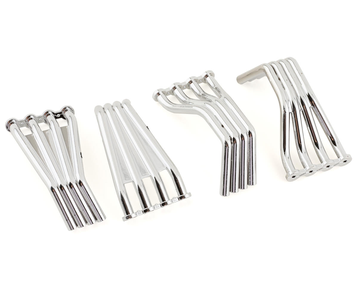 LOS241064 Losi Chrome Exhaust Headers, LMT Mega Losi