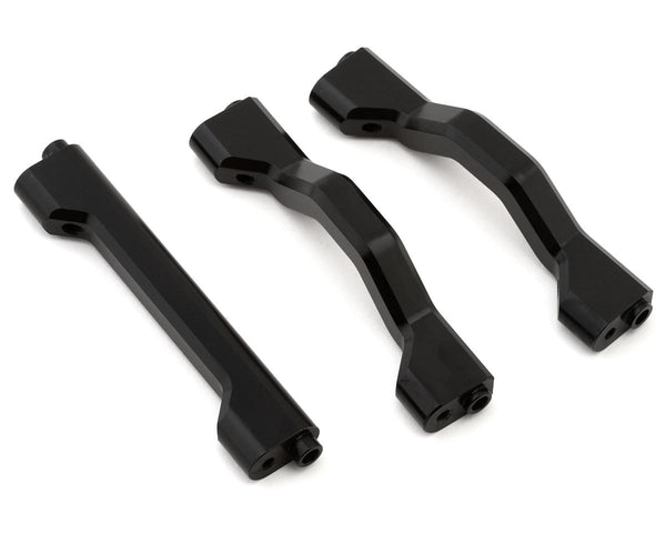 LOS241073 Losi Black Aluminium Crossbar, Center Chassis, 3pcs, LMT, Tuned LMT