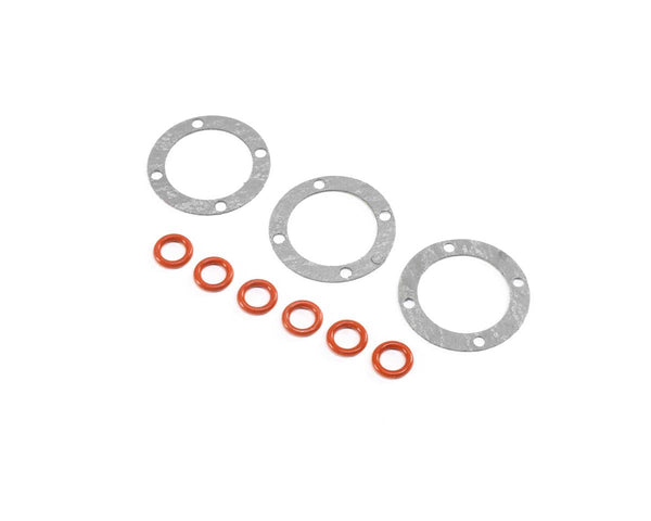 LOS242036 Losi Outdrive O-rings and Diff Gasket, 3pcs, LMT