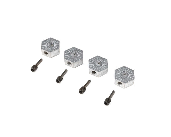 LOS242053 Losi 17mm Hex Adapter with Screw Pin, 4pcs, LMT