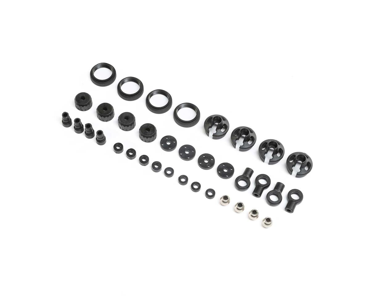 LOS243014 Losi Shock Plastics and Balls, 4pcs, LMT Losi