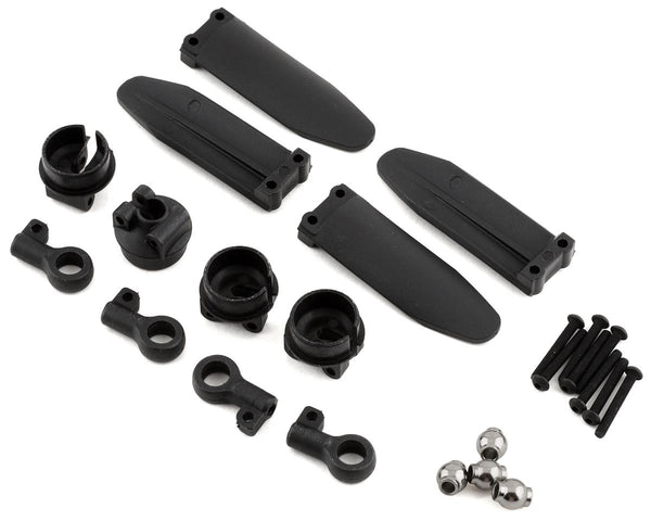 LOS243020 Losi Shock Rod End and Guard, 4pcs, LMT Mega