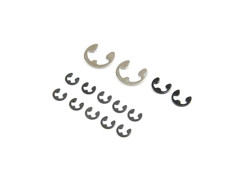 LOS246005 Losi E-Clip and C-Clip Hardware, 20pcs, LMT