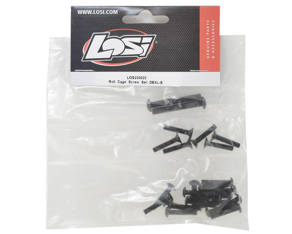 LOS250020 Losi Roll Cage Screw Set, DBXL 2.0, DBXL-E 2.0