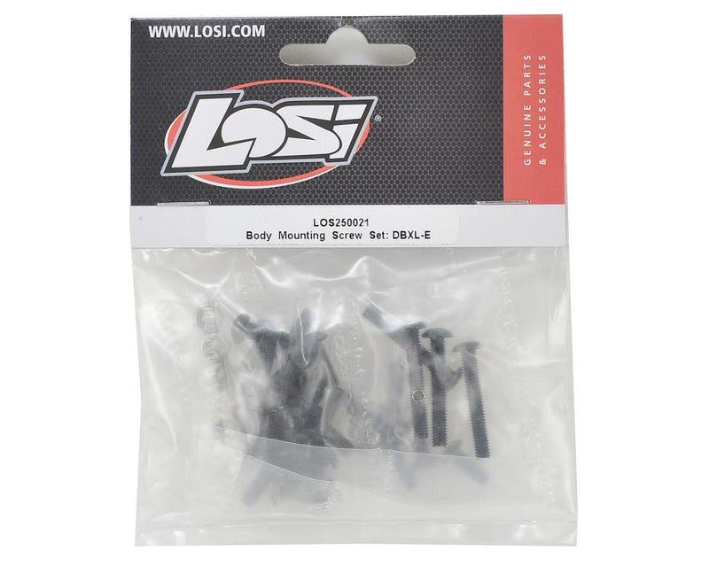 LOS250021 Losi Body Mounting Screw Set, DBXL 2.0, DBXL-E 2.0