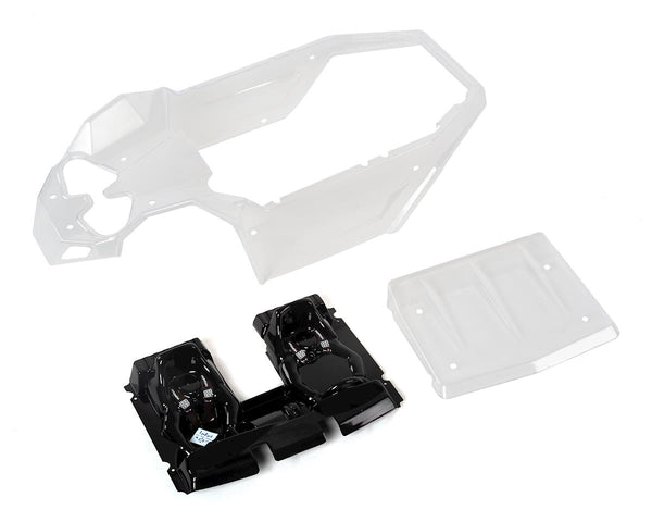 LOS250035 Losi Body Set, Clear, Super Rock Rey