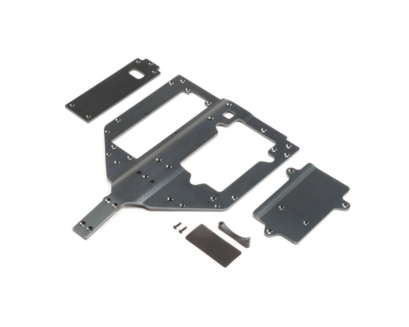 LOS251083 Losi Chassis, Motor and Battery Cover Plates, Super Rock Rey