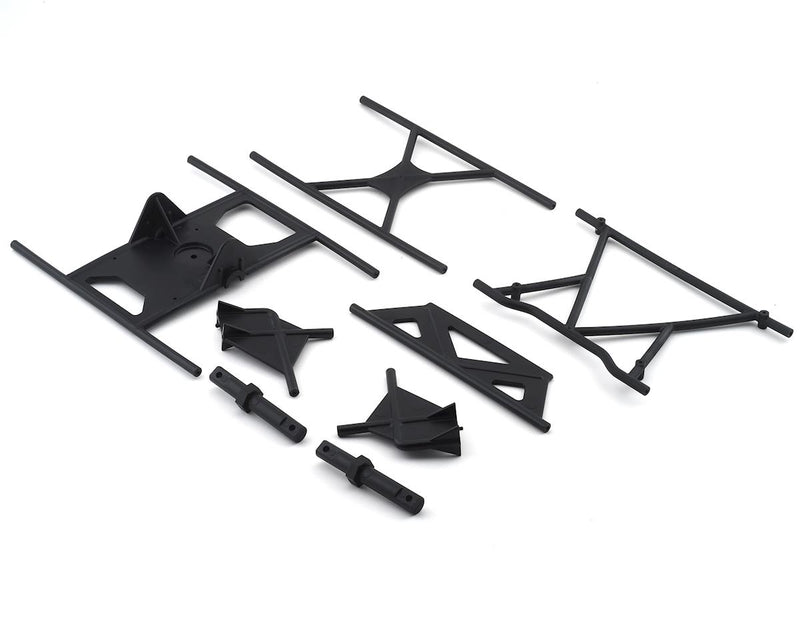 LOS251110 Losi Cage Roof and Spare Tyre Holder, SBR 2.0