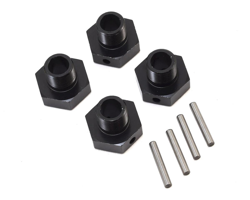 LOS252077 Losi 20mm wheel hex & Pins, Black (4), Super Baja Rey, Clearance