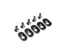 LOS252101 Losi Engine Mount Insert and Screws, Black, 19T, 5ive-T 2.0 Losi